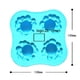 thumbnail image 5 of Naiovety Azul Enjoy Cubitos de Hielo en Forma de Pez Diablo Molde para Cubitos de Hielo Moldes para Cubitos de Hielo de Silicona Bandejas para Cocina y Comedor, 5 of 6