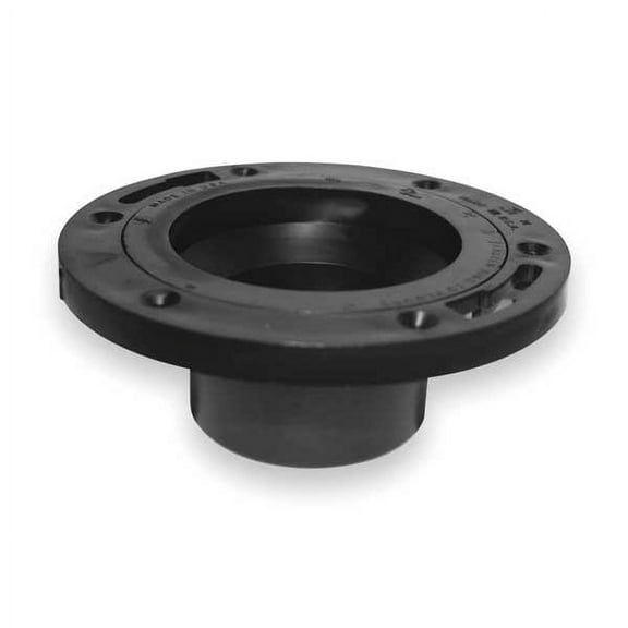 Mueller Industries Adjustable Toilet Flange, Plastic 02252