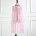 thumbnail image 4 of GDREDA Cape pour Filles Tout-Petits Robe de Vacances Cape à Lacets Veste de Fête pour Enfants, 4 of 4