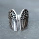 thumbnail image 5 of Anillo de ángel Anillo llamativo Joyería de ángel bohemio Anillo ajustable retro, 5 of 5