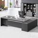 thumbnail image 2 of Drawers Corner Office Desk Dark European L Shaped European Computer Desks Laptop Metal Escritorios De Ordenador Modern Furniture My Lux Decor Round, 2 of 26