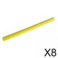 thumbnail image 1 of Fundas de espuma de cama elástica shamjiam protección ligera acolchada tubo 8 amarillo, 1 of 9