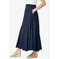 thumbnail image 3 of Woman Within Plus Size Wide Elastic Waist Skirt, 3 of 3