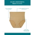 thumbnail image 6 of Vanity Fair Radiant Women's Seamless Smoothing Brief Panties, 2 Pack, Sizes S-4XL, 6 of 11
