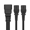 thumbnail image 3 of Cable divisor en Y IEC320 C20 macho a 2 x C13 hembra de 32 cm, resistente, para minería, PDU y UPS, 0,32 m, 3 of 5