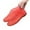 Red, variant on Jelly Mesh Ballet Flats for Women Adult Clear Hollow Jelly Sandals Beach Ballerina Jellies Shoes