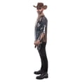 thumbnail image 3 of Smiffys  Adult Skeleton Cowboy Costume, 3 of 4