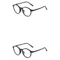 thumbnail image 1 of Qarigey TR90 anteojos lisos redondos lentes de marco completo Unisex antideslizante estilo Simple gafas para la vida diaria al aire libre Type1 NO1, 1 of 6