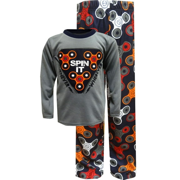 Komar Kids Boys Fidget Spinner Spin It Whenever Wherever Pajama (4/5)