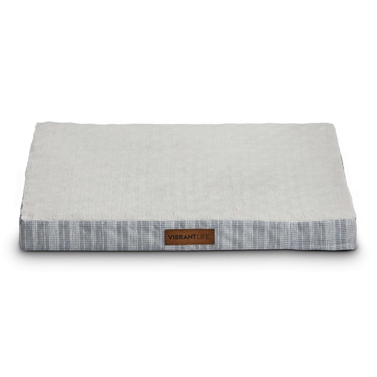 Orthopedic Foam Dog Bed, Medium, Grey photo 1