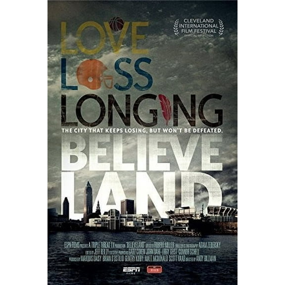 ESPN Films: 30 for 30 - Believeland (DVD), Team Marketing, Sports & Fitness