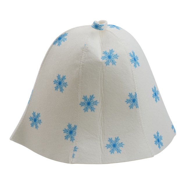 Feimier Thickened Suction Bath Cap Hot Spring Simple Printed Wool Felt Hat, Gardening Supplies