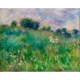thumbnail image 2 of Renoir, Pierre-Auguste 18x15 Gold Ornate Wood Framed with Double Matting Museum Art Print Titled - Meadow 1880, 2 of 4