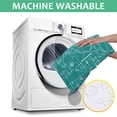 thumbnail image 6 of Math Equations Science Tools Green Pattern Square Tablecloth,Waterproof Square Table Cover,Wipeable Spillproof Washable Table Cover for Home Kitchen Party Decor 60"x60"(152x152cm), 6 of 6