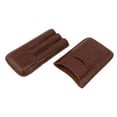 thumbnail image 4 of Estuche para cigarros, soporte de cuero Artificial, portátil, duradero, elegante, caja de cigarros de 3 dedos para viajes al aire libre, negocios 78, 4 of 14