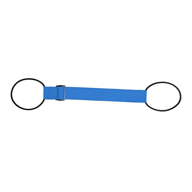 Correa de equipaje práctica para maletas, ideal para vacaciones al aire libre. Azul