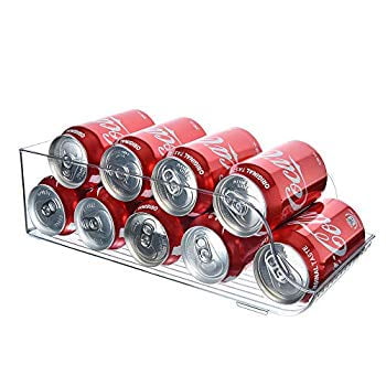 refrigerador organizador latas organizadores refrigerator soda
