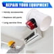 thumbnail image 5 of 2X Amortiguador Motorizado de Plástico PVC Válvula de Retención Conducto de Aire Controlador de Volumen para Tubería de Ventilación 220 V CA 110 mm, 5 of 8