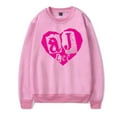 thumbnail image 4 of AJ Lee Heart Logo Merch Crewneck Sweatshirts Cosplay Women Men Fashion Long Sleeve Stylish Y2K Design Top, 4 of 6