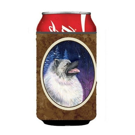 Starry Night Keeshond Can Or bottle sleeve Hugger - 12 oz.