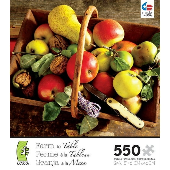 Fruit 550 Piece Puzzle