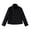 Black, variant on Peacoat Womens Coat Winter Coats Loose Casual Short Jacket Outwear Button down High Neck Short Pea Coats with Pockets Grey S by Duoif