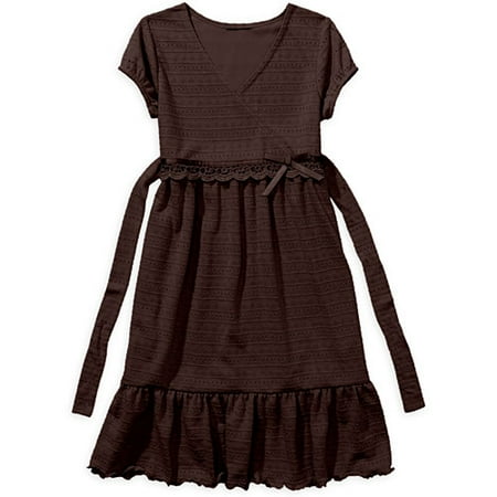 George - Girls' Pointelle Knit Dress