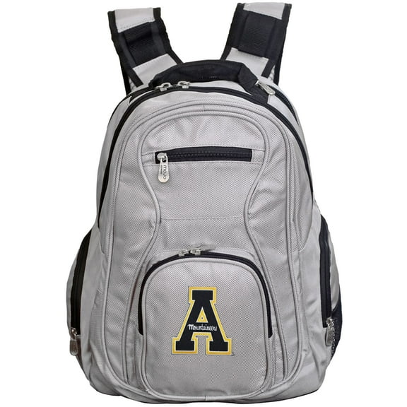 Gray Appalachian State Mountaineers Backpack Laptop