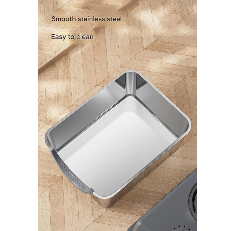 Odors Resistant Enclosed Felines Litter Boxes Large Size Enclosed Cats Potty Boxes
