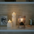 thumbnail image 4 of Home Decor Collection Translucent Amber Glass LED Tabletop Accent Light with Timer, 4 of 8