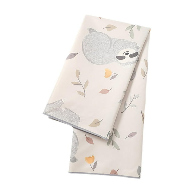 Tapete antiderrames lavable para bebés, protector de piso lavable, mantel lavable, tapete para bebés Ranura