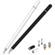 thumbnail image 1 of czcpp-Stylus Pen 2 Pack, Lápiz Óptico para Pantalla Táctil, Lápiz Capacitivo de Alta Sensibilidad Compatible con Tabletas, Móviles, Teléfono Inteligente Android, Samsung Galaxy Note / Tab (Negro+Blan, 1 of 4