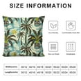thumbnail image 5 of Nawypu Pillow Cover,Island Tiki Tan Throw Pillow Case Modern Cushion Cover Square Pillowcase Decoration for Sofa Bed Chair Car, 5 of 5