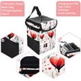 thumbnail image 2 of LOVE Foldable Car Trash Bin with Lid, Leak-proof Mini Garbage Can – Hanging Storage Bag Included, 2 of 6