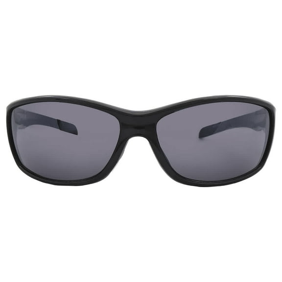 Timberland Mens Sunglass Shiny Black Rectangle, Plastic, Flash Lens TB7150 1C