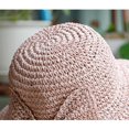 thumbnail image 2 of Qarigey Lady Summer Sombrero de paja Bowknot Floppy Wide Brim Sun Hats Playa Deporte Ahuecado Plegable De moda para damas adultas Sombreros Beige M (56-58 cm), 2 of 6