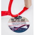 thumbnail image 5 of FORESTER 10" HEAVY DUTY LOGGING FIREWOOD LOG HANDLING HOOK TOOL, 5 of 6