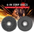 thumbnail image 4 of FlyFlise Disques de Meulage 4 Po Bande Disques Roue Nettoyer Enlever Rouille, 4 of 8