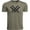 Military Heather, variant on VORTEX Adult Male Core Logo T-Shirt, Color: Military Heather, Size: XL