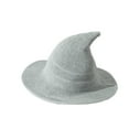 thumbnail image 2 of ICHUANYI Halloween Adult Witches Hats for Women Solid Hat Costume Accessories Halloween Party Witch Hat, 2 of 3