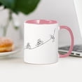 thumbnail image 4 of CafePress - Over The Hill Cyclist Mugs - 11 oz Ceramic Mug - Novelty Coffee Tea Cup, 4 of 6