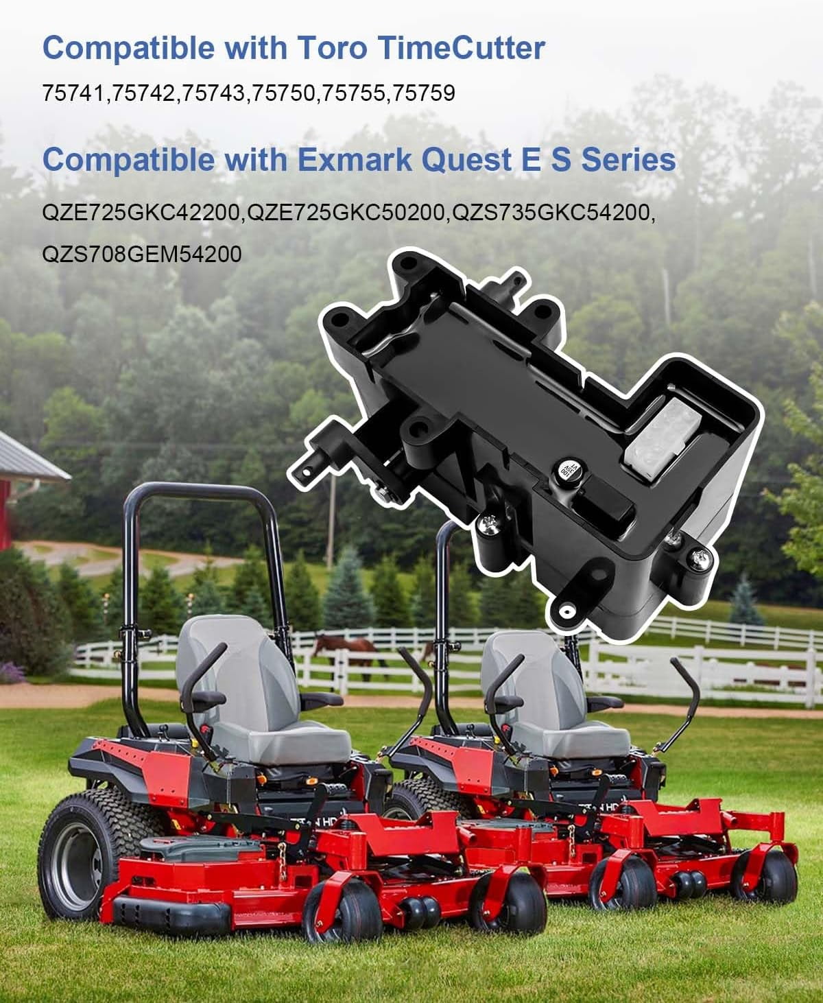XWYXSTG Brake Controller Replacement 138-2514 Compatible with Toro TimeCutter Exmark Quest E S Series Lawn Mower Parts