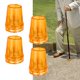 thumbnail image 3 of 4 piezas de accesorios para muletas de goma anchas y resistentes, antideslizantes, para caminar. Agujero amarillo de 28 mm, 3 of 9