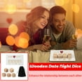 thumbnail image 5 of Date Night Dice,Fun Night Dating Decision,Wooden Dating Fun, Love, Food Decision Dice, Date Ideas,Gifts for Boyfriend-Girlfriend, 5 of 6