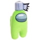 thumbnail image 3 of Peluche Ruz Among Us Tripulante Verde 16cm Verde, 3 of 5