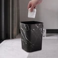 thumbnail image 4 of Vintage Wood Grain Trash Can Reusable Waste Paper Basket Durable Large Garbage B, 4 of 8