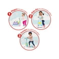 thumbnail image 3 of Skip Hop Kids Toy 3-in-1 Baby Activity Push Walker & Ride On Scooter Toy, Unicorn, 3 of 11