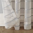 thumbnail image 5 of Clean Window Twill Stripe Anti-Dust Curtain Panel, 5 of 9