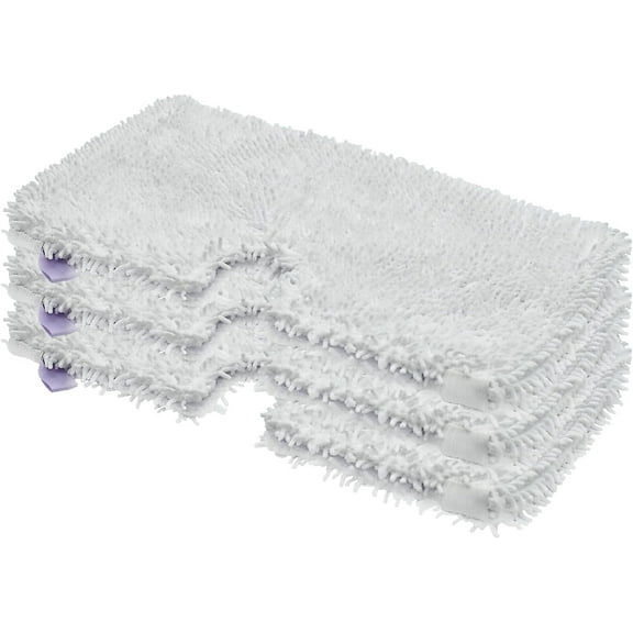 3 Pack Steam Pocket Mop Replacement Pads for Shark S3501 S3601 S3550 S3901 S3801 S2901 S2902 S3501S S3601C SE450 S3901D S3455K,Microfiber Steam Mop Pad Replacement,Reusable Mop Pads for Floor Cleaning