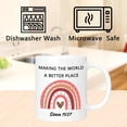 thumbnail image 3 of 98th Birthday Gifts Ideas, 98th Birthday Decorations for Her Him Women Men, 1927 Turning 98 Year Old Birthday Coffee Mug Cup, 11oz, 3 of 5